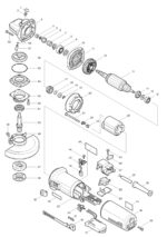 Náhradné diely Makita 9564CV – Obrázok 2