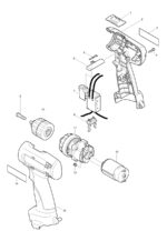Náhradné diely Makita 6260D – Obrázok 2