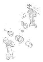 Náhradné diely Makita 6261D – Obrázok 2