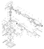 Náhradné diely Makita 3901 – Obrázok 2