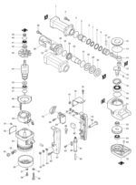 Náhradné diely Makita HM1200 – Obrázok 2