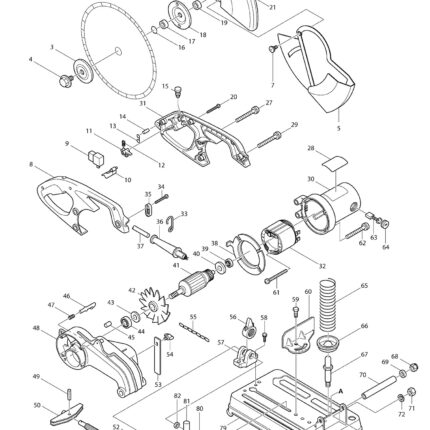 Náhradný diel Makita STATOR 220 V 636008-4