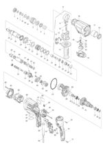 Náhradné diely Makita HR2300 – Obrázok 2