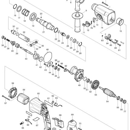 Náhradný diel Makita ÚDERNÍK HR2020-2450F 324396-8