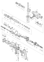 Náhradné diely Makita HR2470 – Obrázok 2