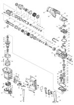Náhradné diely Makita HR3540C – Obrázok 2