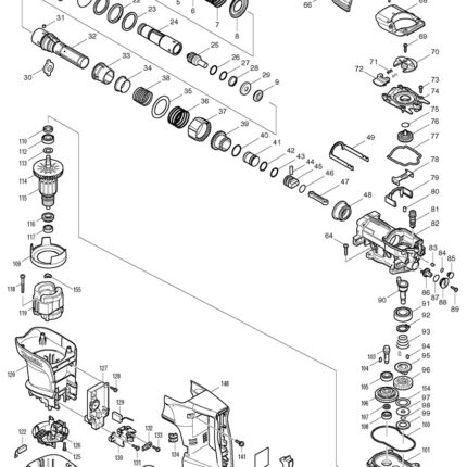 Náhradný diel Makita CHUCK RING 331823-8