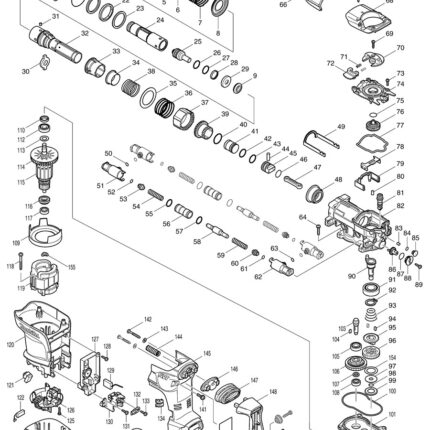 Náhradný diel Makita SPOJKA HR3200C 125421-6