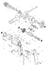 Náhradné diely Makita DP4001 – Obrázok 2