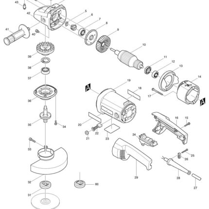 Náhradný diel Makita VYPÍNAČ TG08-1300-011 650100-2