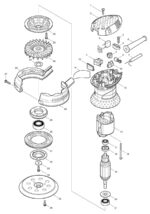 Náhradné diely Makita BO5030 – Obrázok 2