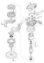 Náhradné diely Makita BO5031 – Obrázok 2