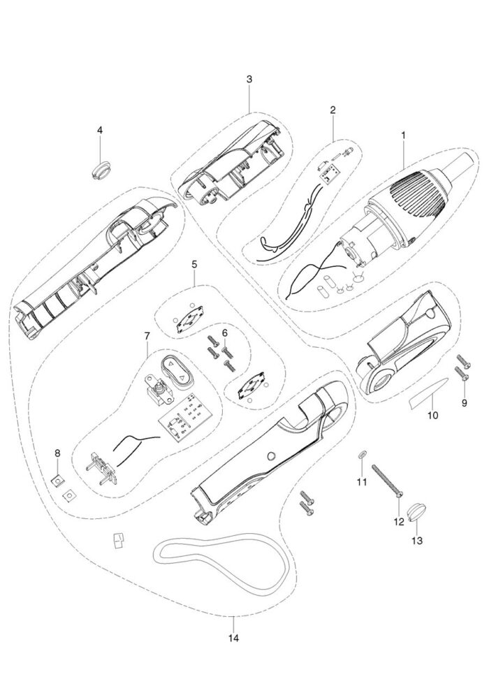 Náhradné diely Makita DF011D – Obrázok 2