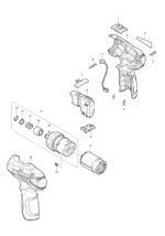 Náhradné diely Makita DF030D – Obrázok 2