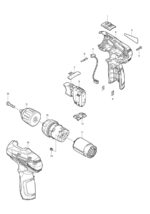 Náhradné diely Makita DF330D – Obrázok 2