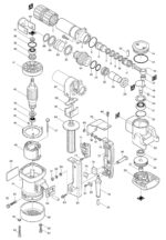 Náhradné diely Makita HM0810 – Obrázok 2