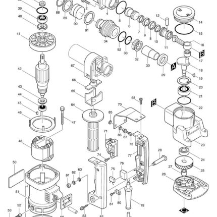 Náhradný diel Makita UHLÍKY CB-105 181038-5