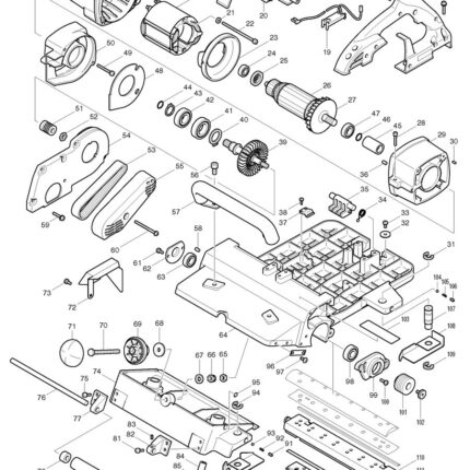 Náhradný diel Makita STATOR KP312S 636244-2