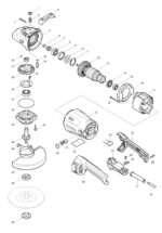 Náhradné diely Makita GA7020 – Obrázok 2