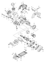 Náhradné diely Makita KP0810 – Obrázok 2