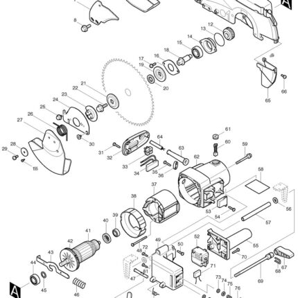 Náhradný diel Makita PLATNIČKA LH1040 453028-1