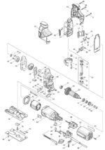 Náhradné diely Makita 4351CT – Obrázok 2