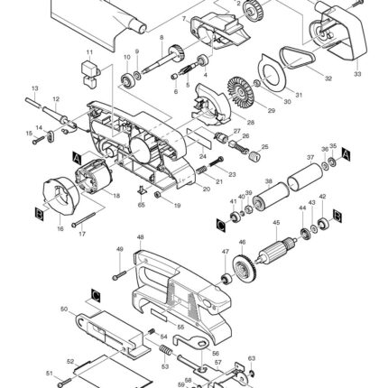 Náhradný diel Makita VYPINAC 651285-7