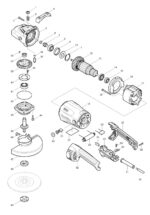 Náhradné diely Makita GA7020S – Obrázok 2