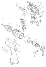 Náhradné diely Makita 6317D – Obrázok 2