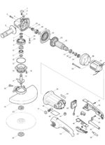 Náhradné diely Makita GA9010C – Obrázok 2
