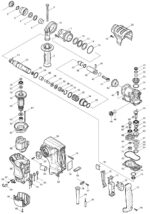 Náhradné diely Makita HR2800 – Obrázok 2