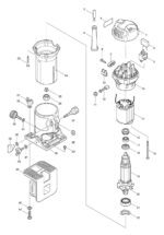 Náhradné diely Makita 3710 – Obrázok 2