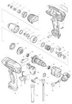 Náhradné diely Makita TD0101F – Obrázok 2