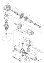 Náhradné diely Makita 9565CLR – Obrázok 2