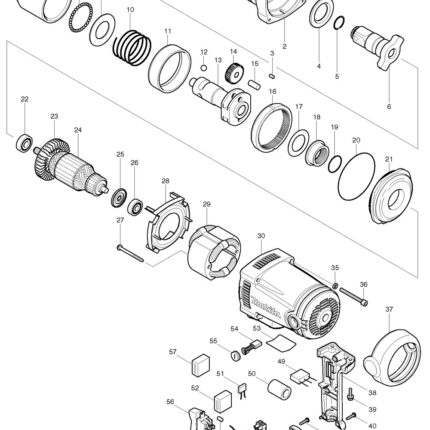Náhradný diel Makita ÚDERNÍK 6910/TW1000 325415-3