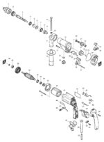 Náhradné diely Makita HP2050F – Obrázok 2