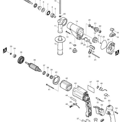 Náhradný diel Makita OSVETLENIE  240V 631471-6