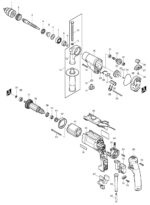 Náhradné diely Makita HP2070F – Obrázok 2