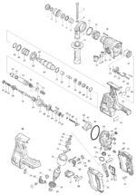 Náhradné diely Makita BHR261 – Obrázok 2