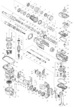 Náhradné diely Makita HR4013C – Obrázok 2