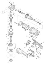 Náhradné diely Makita GA5021C – Obrázok 2