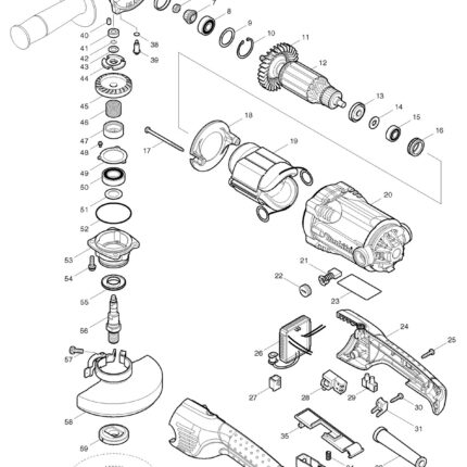 Náhradný diel Makita TERMINAL BLOCK 654575-7