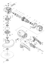 Náhradné diely Makita GA9020S – Obrázok 2