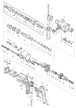 Náhradné diely Makita HR2470T – Obrázok 2