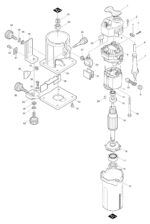 Náhradné diely Makita 3703 – Obrázok 2