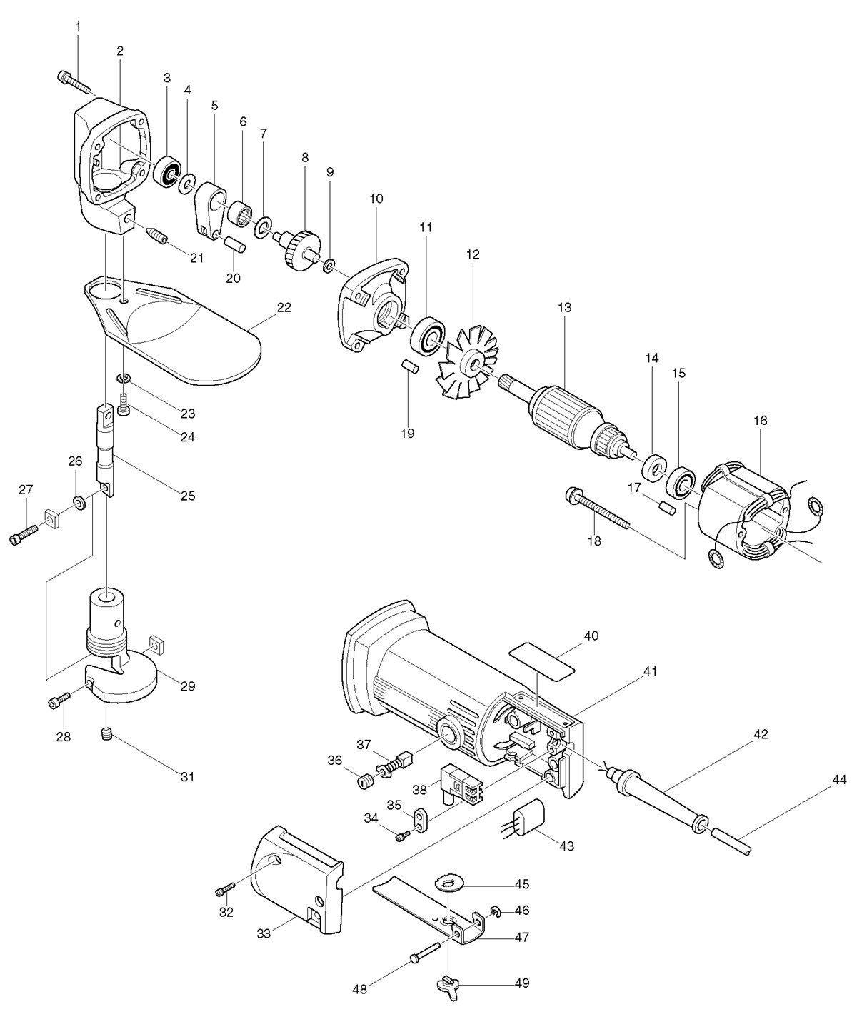 JS1600 rozkres Náhradný diel Makita IZOLACNA PODLOZKA 681614-0 – Obrázok 1
