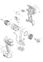 Náhradné diely Makita DDF459 – Obrázok 2