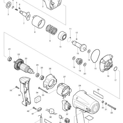 Náhradný diel Makita RESISTOR 646755-9