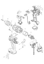 Náhradné diely Makita BDF454 – Obrázok 2