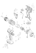 Náhradné diely Makita BHP456 – Obrázok 2